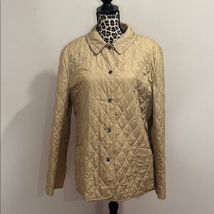 Burberry London Quilted Utility Jacket-EUC